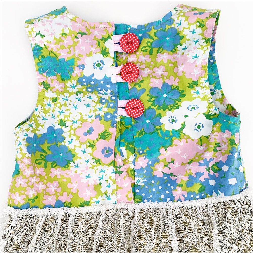 Matilda Jane Layla Lace Floral Dress Sleeveless - Picture 6 of 7